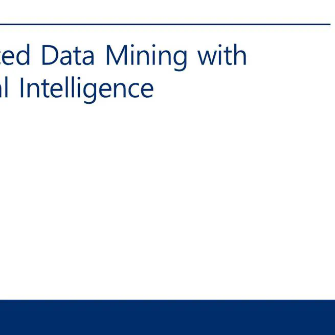 Advanced Data Mining with Artificial Intelligence (BAT51201)